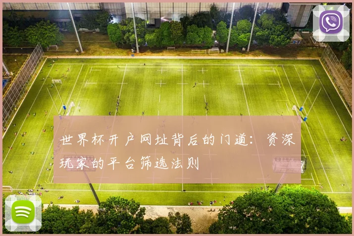 世界杯开户网址背后的门道：资深玩家的平台筛选法则