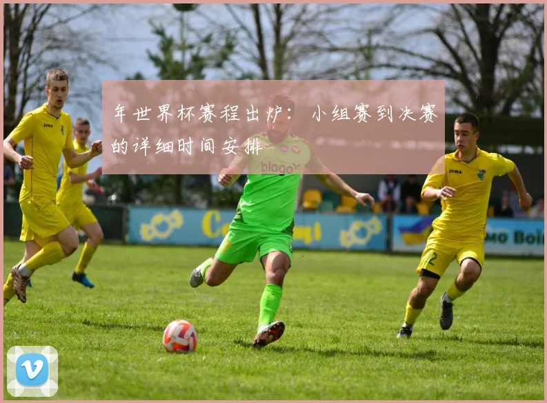 年世界杯赛程出炉：小组赛到决赛的详细时间安排